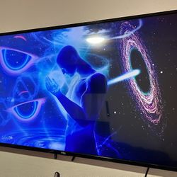 55 Inch Roku Smart Tv Tcl w/ Original Remote