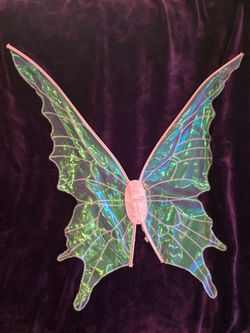 Iridescent Fairy Butterfly Wings Costume Accessory