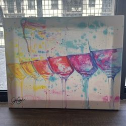 Jen Callahan Art | “Wine Show Dreams” Canvas Print