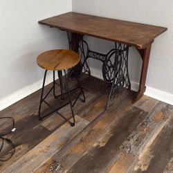 Singer Desk Statement Piece 