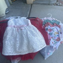 Ropa De Niña De Un Mes A 18 Meses Usada 