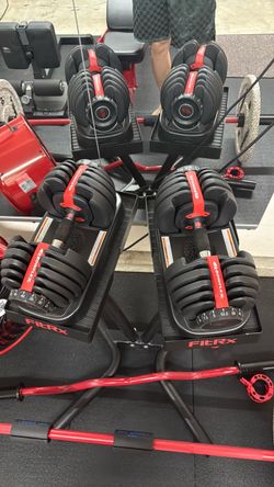Adjustable dumbells