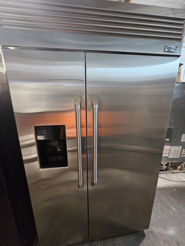 48" GE MONOGRAM BUILT IN STAINLESS STEEL REFRIGERATOR