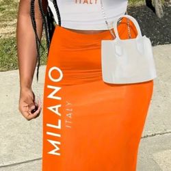 2pc Skirt Set NWOT Size XXL EQUALS SIZE 14/16