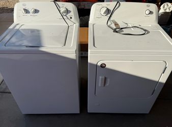 Washer and dryer
