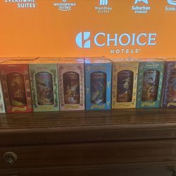 Walt Disney Glasses From Burger King 1997