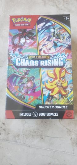 Pokémon Mega Evolution Chaos Rising Booster Bundle