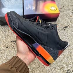 Air jordan 3s RAINBOW   more colors available   