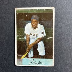 Vintage 1954 Bowman #89 Willie Mays. Negotiable 