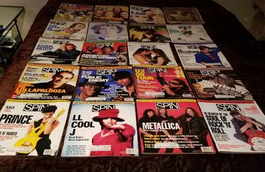 $30 for 19 Spin Mags, 1 Other. 1(contact info removed)