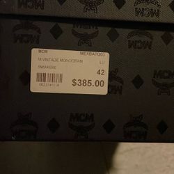 MCM Vintage Monogram Jacquard Slip On