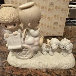 “Jesus Is Born” Precious Moments