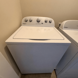 2021 Whirlpool Washer &amp; Gas Dryer Set WTW4955HW – Good Condition - Alpharetta, GA