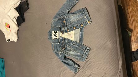 Kids Denim Jean Jacket with Embroidery