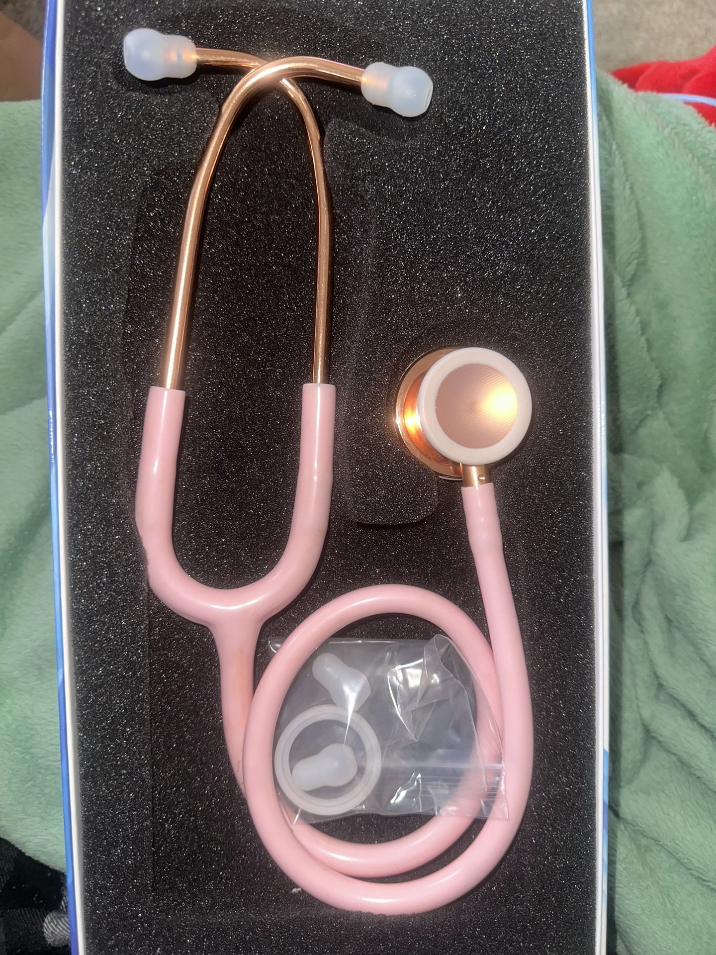 Pink And Rose Gold Stethoscope