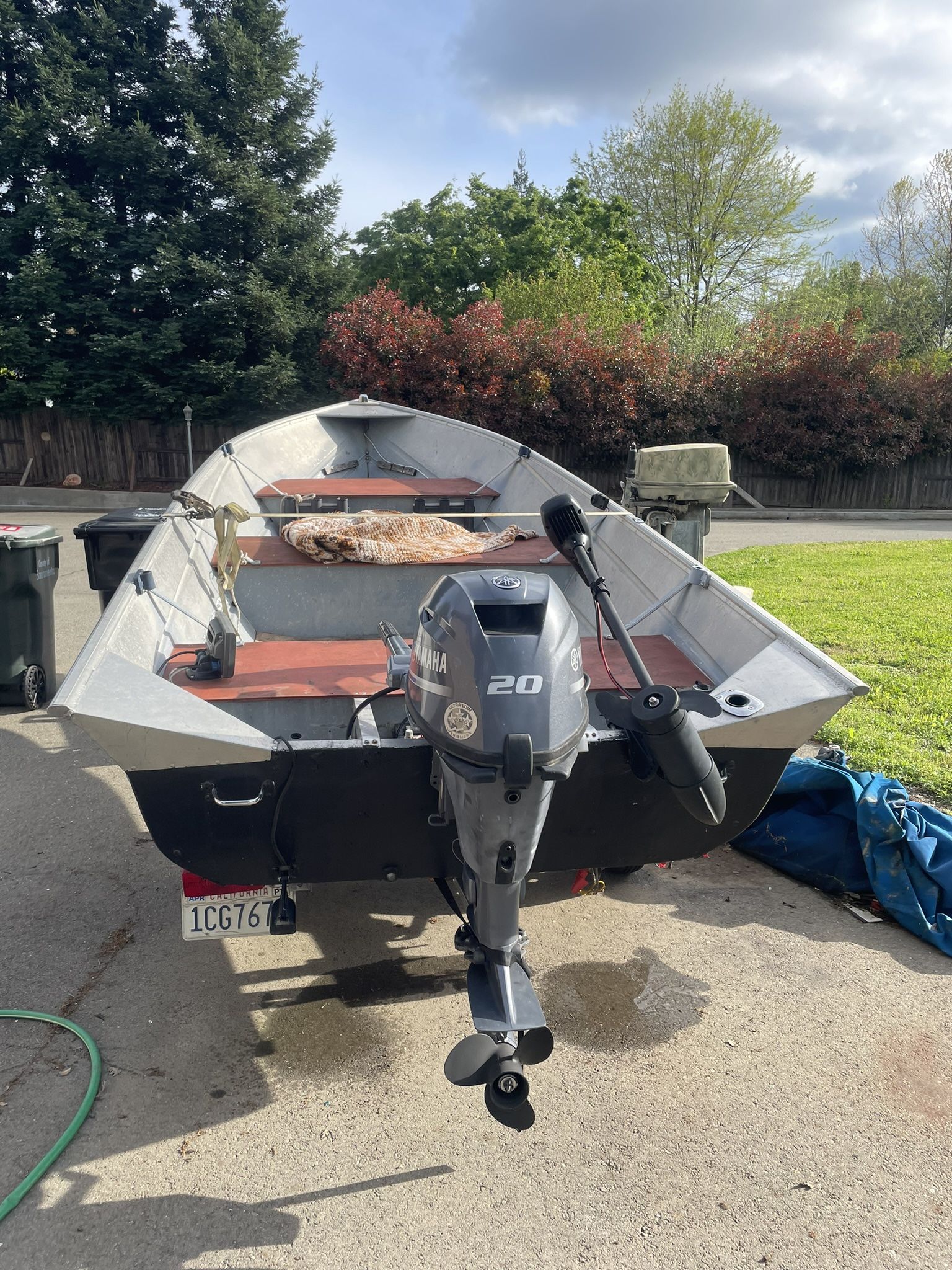 14ft Aluminum Fishing Boat 