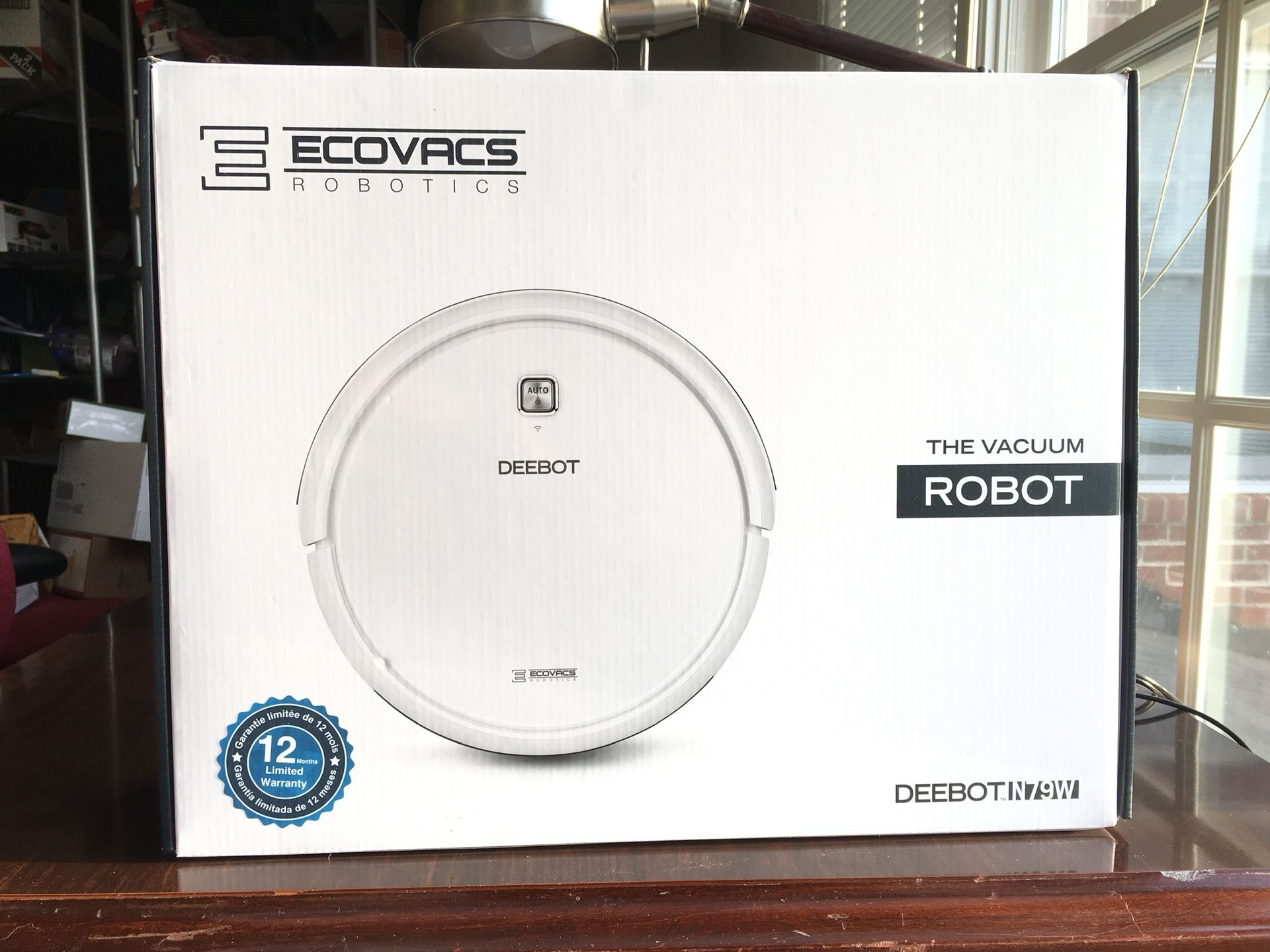 NEW Ecovacs Deebot N79W Multi-Surface Robotic Vacuum Cleaner DN622.31