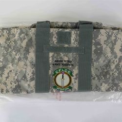 Army Reserve Reenlistment Gear Duffle New in Bag, 22"x20"x12"
