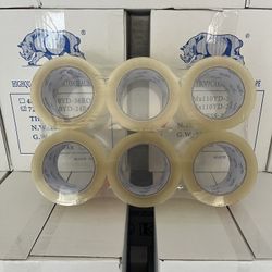 3”x110yd 2.0mil Shipping Sealing Tape Clear 24 Rolls a Box