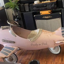 PRETTY IN PINK pedal Car