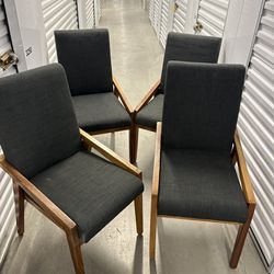 Wood Chairs (qty 4)