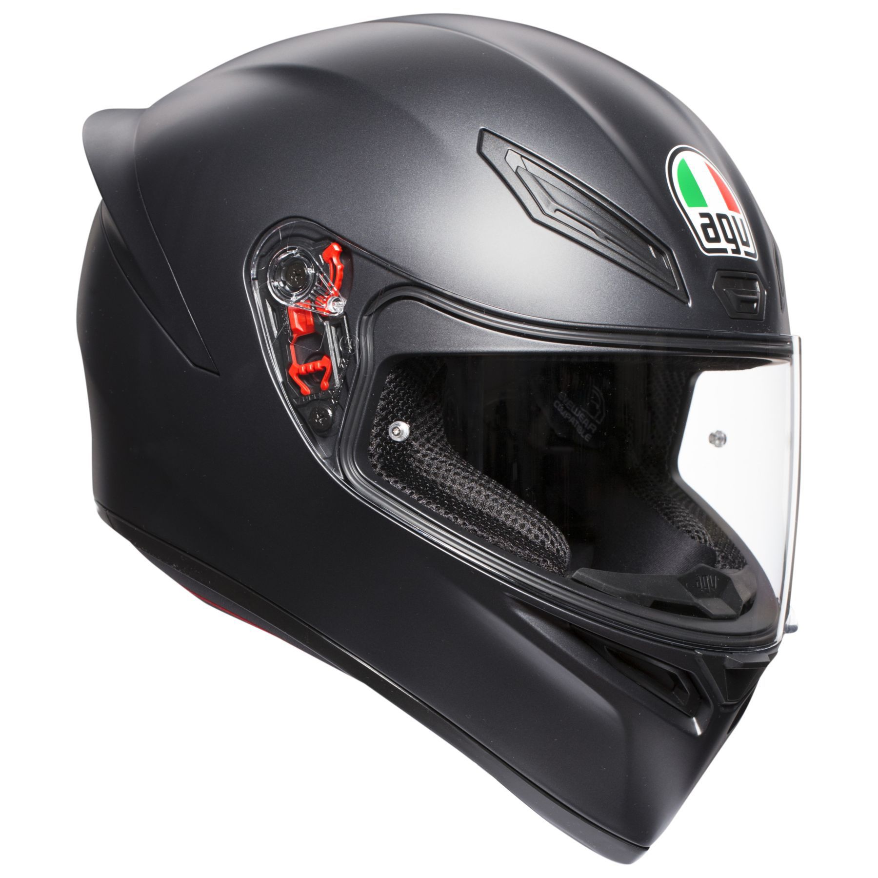 AGV K1 Helmet - w/ visors and Sena
