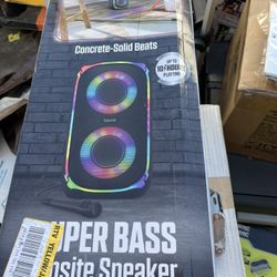 Tzumi Super Bass Jobsite Speaker