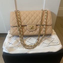 Classic Double Flap Bag Caviar Leather