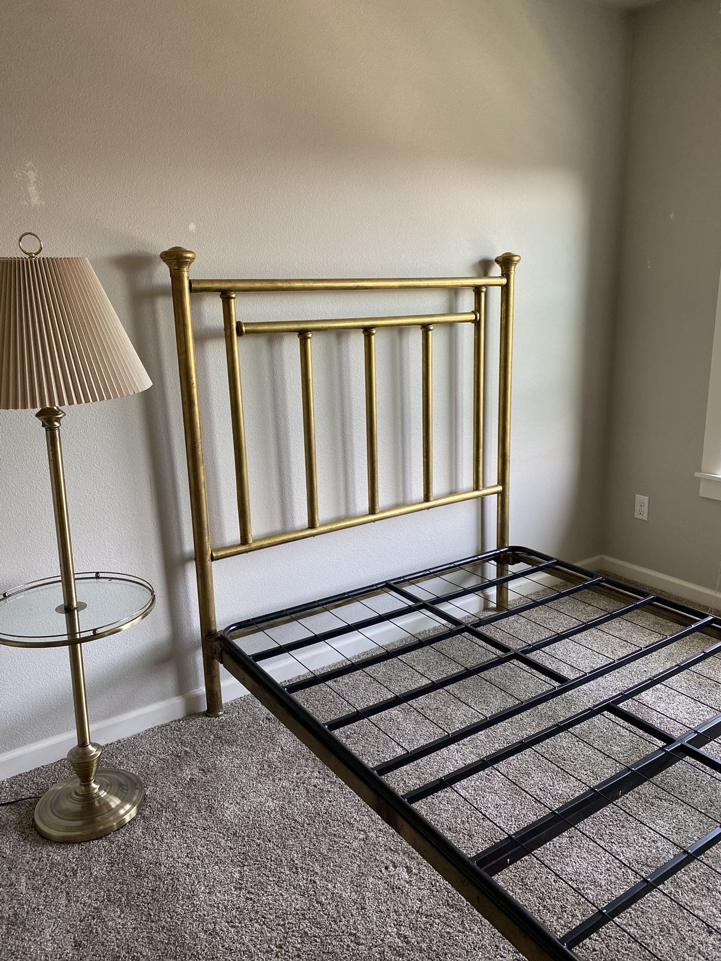 ✨ Vintage Antique Brass Full Size Copper Bed Frame ✨