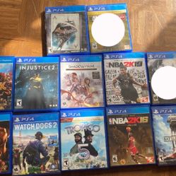 10$ PS4 GAMES 