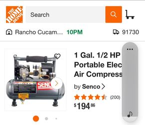 Senco 1 gallon air compressor