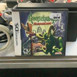 NINTENDO DS GOOSEBUMPS HORRORLAND 