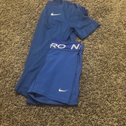 Nike Shorts And Shirt 