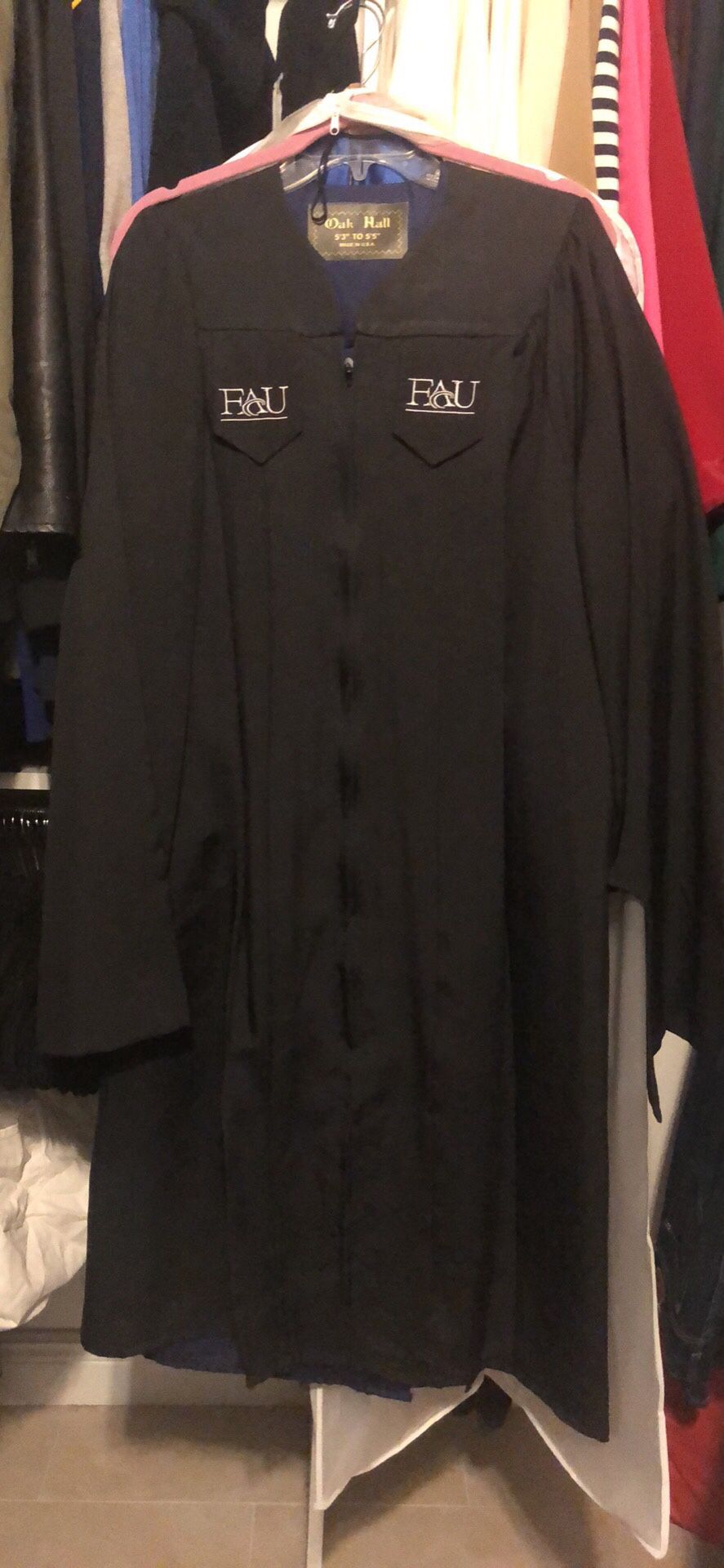 FAU Masters Graduation Gown