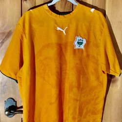 Authentic Puma Ivory Coast National Soccer Team World Cup Jersey