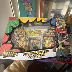Pokemon Mega Lucario Premium Poster Collection