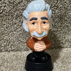 Night at the Museum McDonald's Happy Meal Toy Albert Einstein Bobble Head 2009