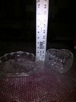 Crystal/ Cut glass Candy Dishes