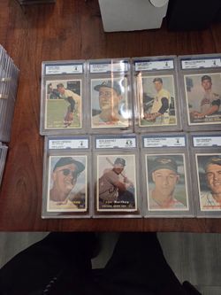 1950s Topps Baseball Classics — 59 Graded Gems of the Golden Era
