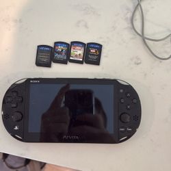 Ps vita With Games And Charger