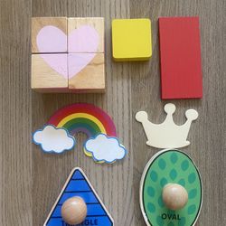 Wooden Puzzle Toys Kids 