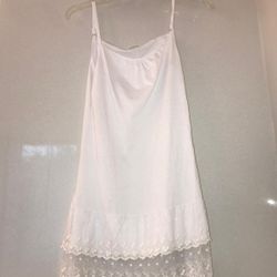White Slip Dress