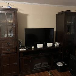 Hardwood Entertainment Center 