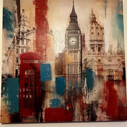 Wall painting London: Big Ben