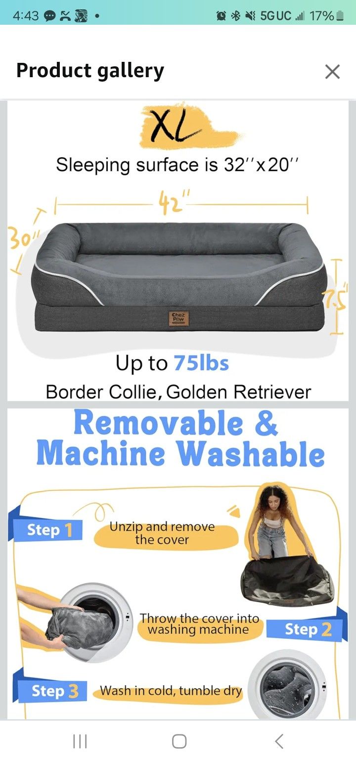 X- Large Dog Bed