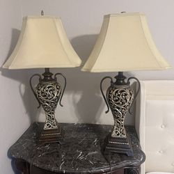 2 Antique Lamps