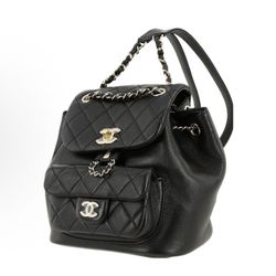 CHANEL Chanel Duma diamond checkered design leather chain(2)16