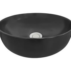 Ceramic Vessel Sink Above Counter