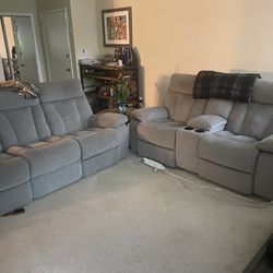 Two recliner Couches 