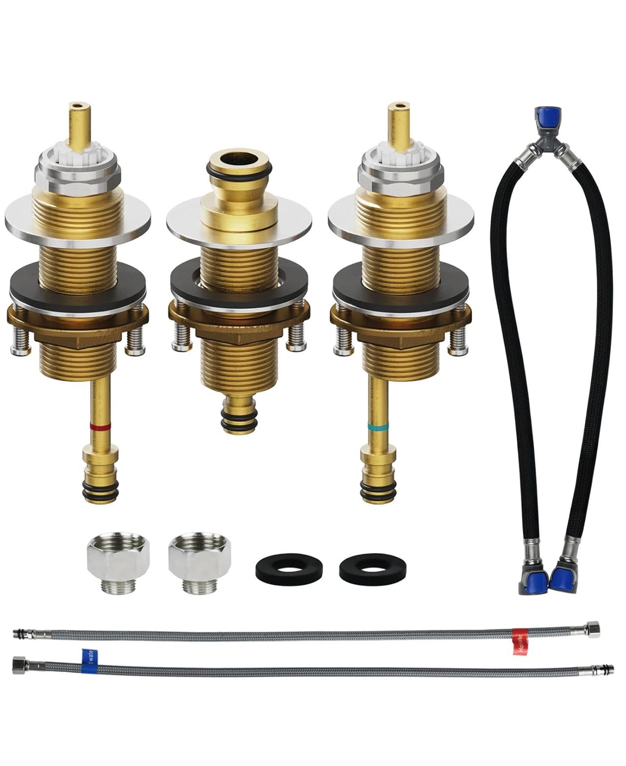 Ahenbal Replacement Delta Roman Tub Rough-In Valve R2707 for 2-Handle Roman Tub Bath Faucets